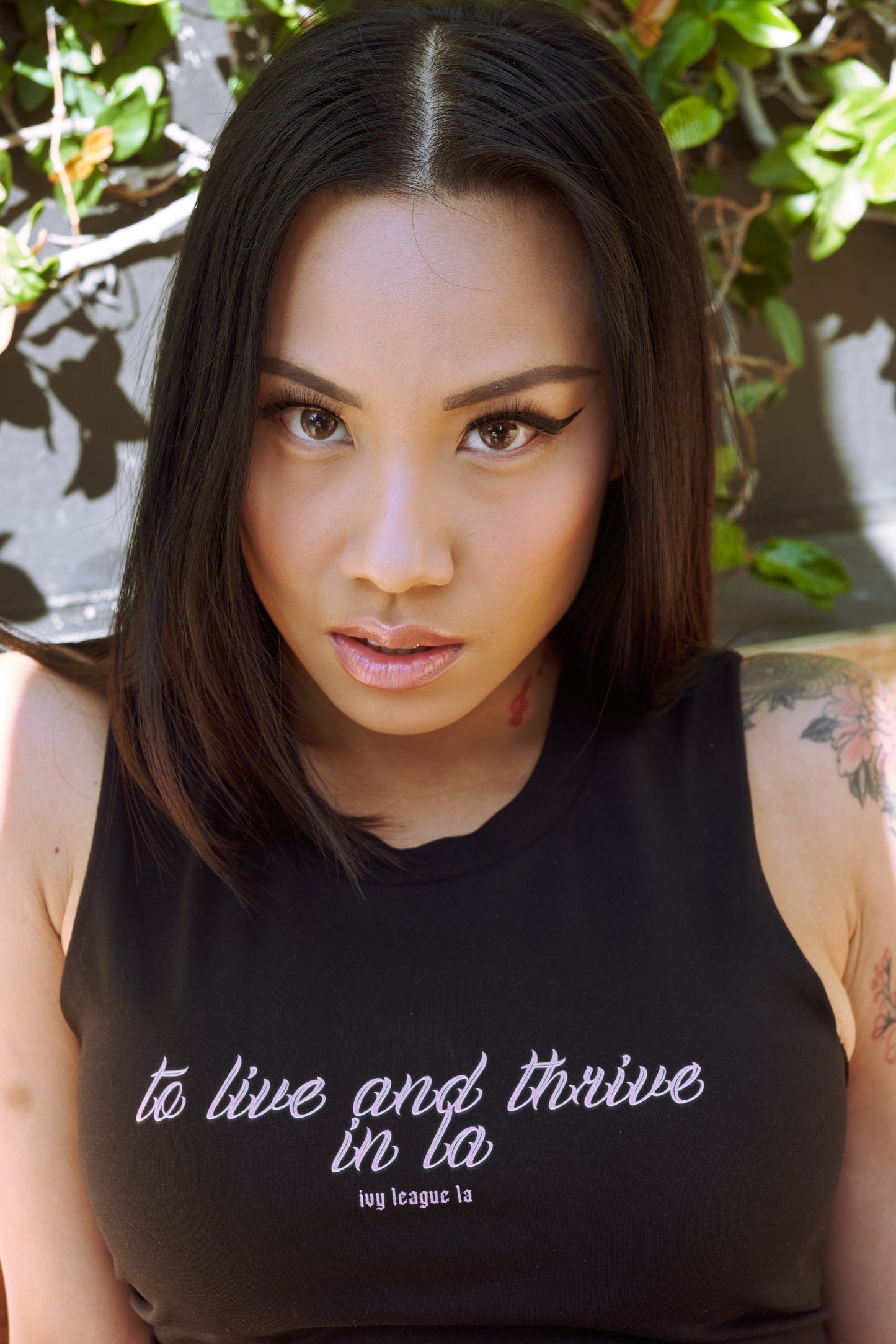 Thrive in LA Cropped Tank - Ivy League LA